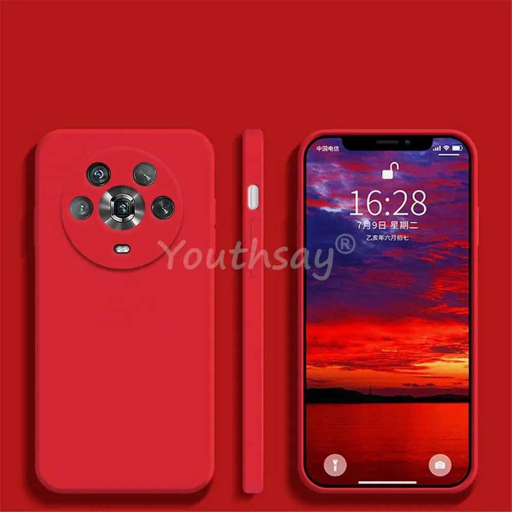 For Honor Magic4 Case For Honor Magic4 Pro Cover Silicone TPU Plain Soft Fundas Capa Coque Protect Case For Honor Magic 4 Cover