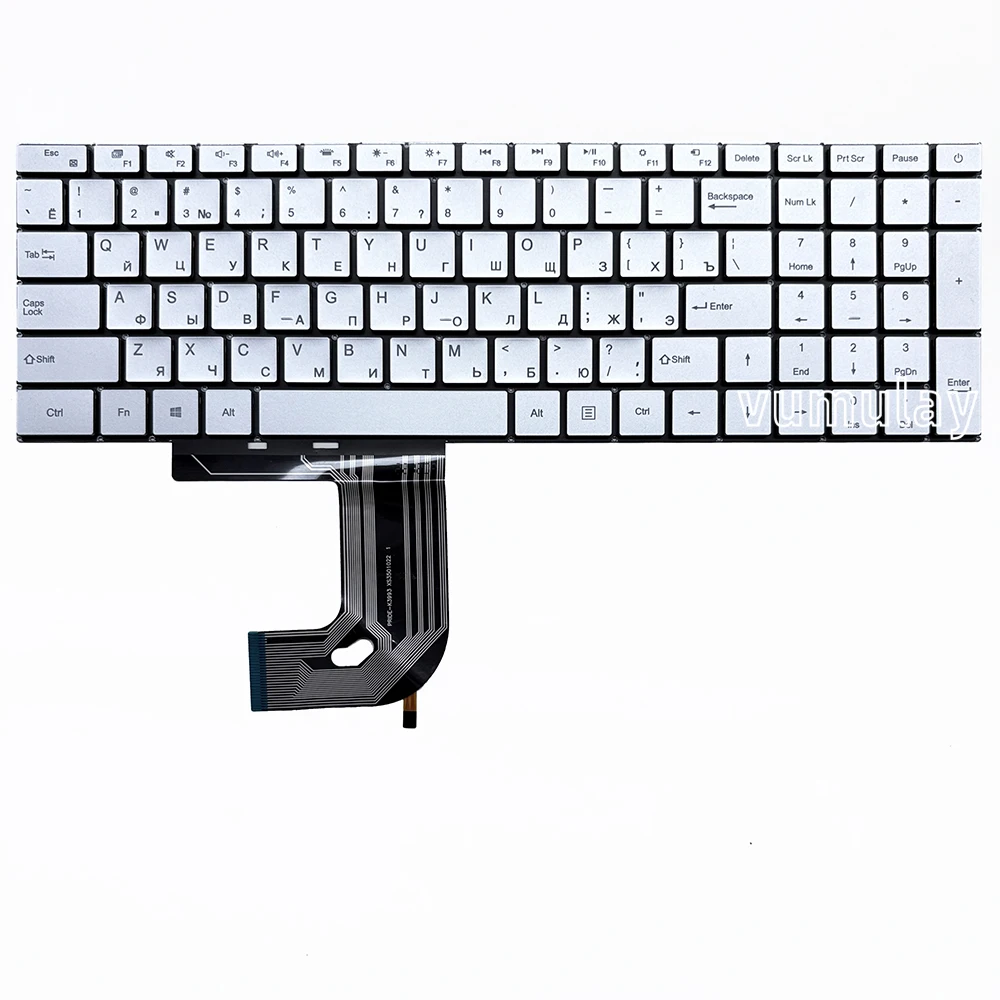 Фото Русская/американская клавиатура с подсветкой для Frbby V16 pro XS3501022 PRIDE-K3993 PRD-294-A00 №4