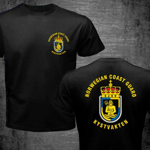 

Norwegian Kystvakten Commander Navy Coast Guard Military T-shirt