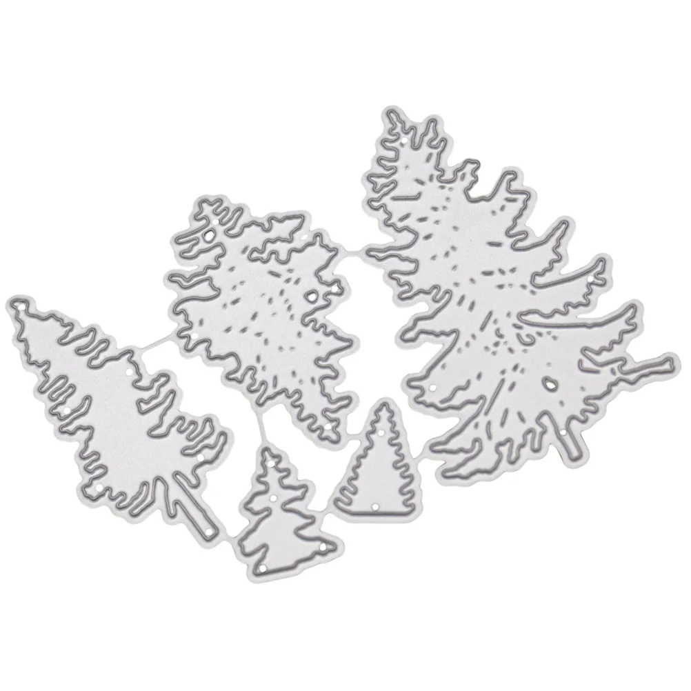 

1pc DIY Christmas Tree Cutting Dies Metal Stencil Template for Paper Album Scrapbooking Decor Craft