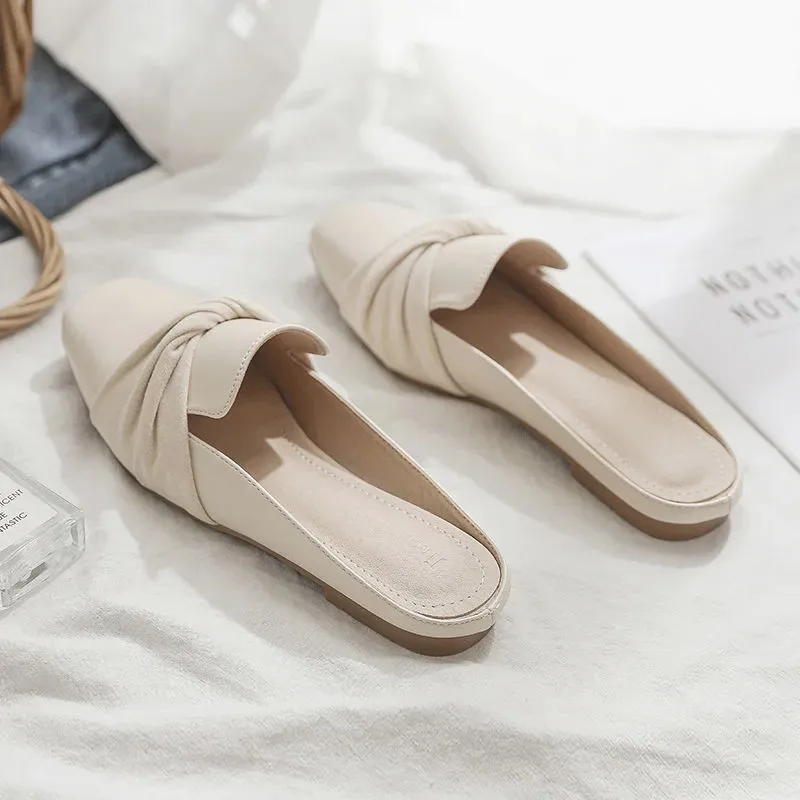 

Women Flats Shoes Women Genuine Leather Flats Ladies Shoes Female Cutout Slip on Ballet Flat Loafers Oxford Shoes for Women