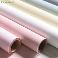 58cmx10y natural element flower bouquet wrapping paper roll kapok craft paper gift wrapping paper solid color sydney paper