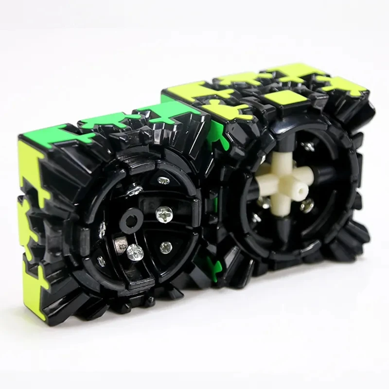 Magic Cube 3x3x3 Профессиональное Зубчатое Колесо Зачарованное Оборудование Пирамида