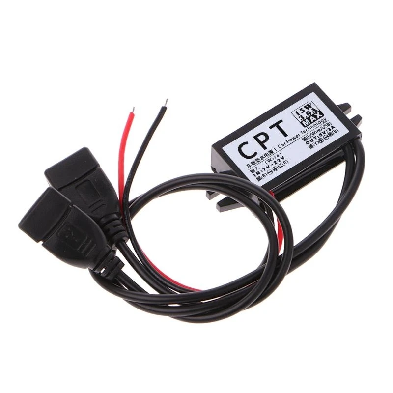 

Конвертер OOTDTY 12В в 5В 3А 2USB