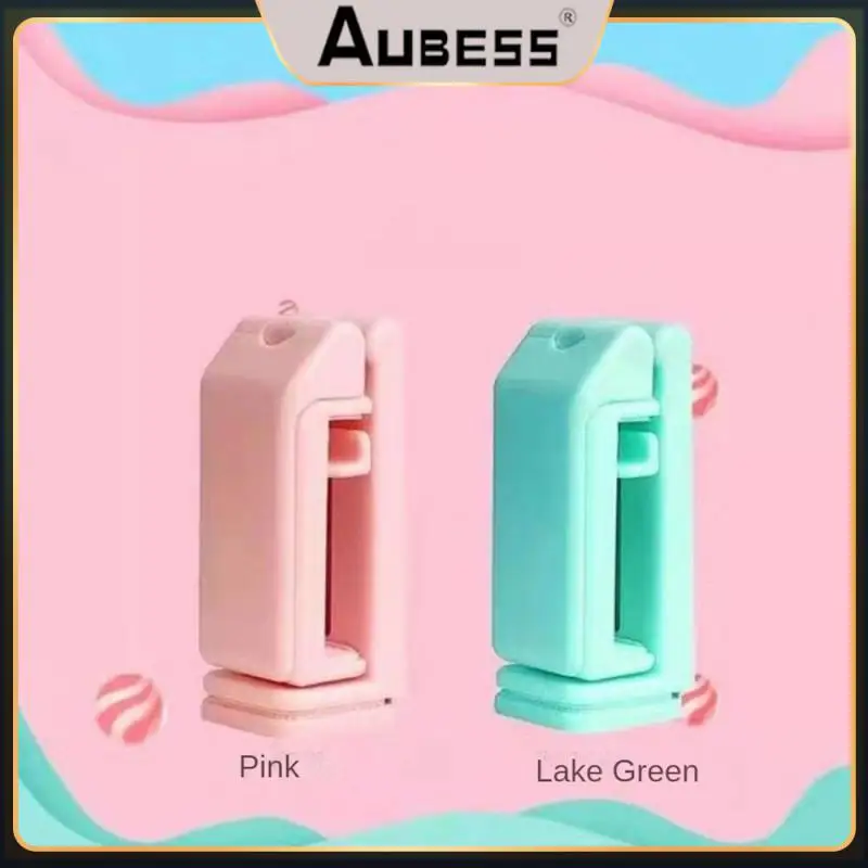 

Multiple Adjustable Mobile Phone Stand Abs Resin Clip Mobile Phone Holder Thickened Silicone Pad Folding Rotary Clip Small Size