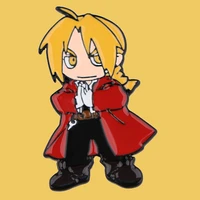 fullmetal alchemist 90s japanese brooches on clothes brooch badges with anime pins manga jewelry pins for backpacks