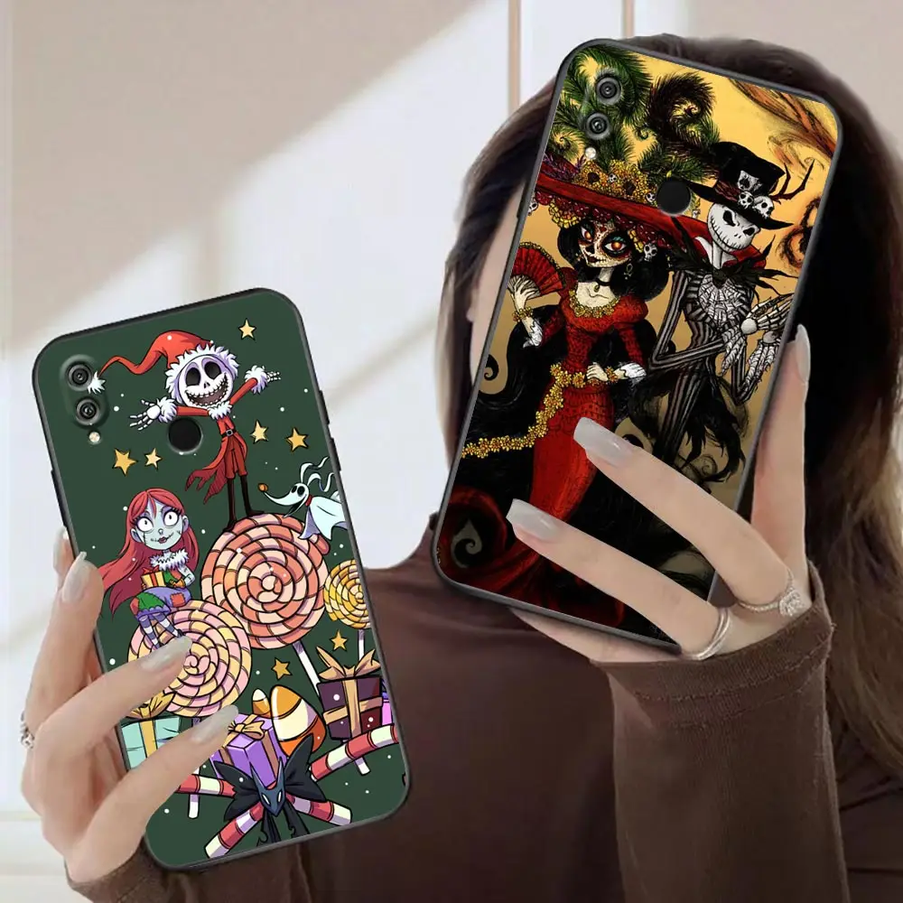 

Case For HUAWEI Honor 9X 9 9I 8 8X 8C Max 7 6 6C 6X 5A 50 20 10 10I NOTE 10 Lite PLAY Pro Case Capa Disney Jack Skellington