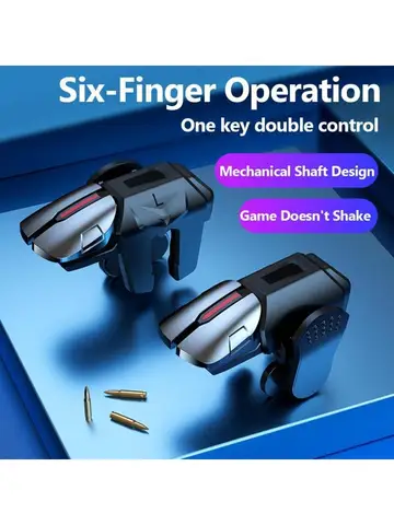 APWIKOGER 6-пальцевые игровые триггеры для PUBG