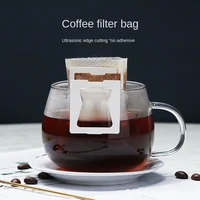 jede ear hanging coffee filter bag ground coffee filter bag thickened ear hanging drip hand made coffee filter paper200pcs