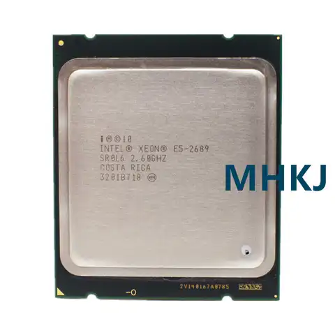 Процессор Intel Xeon E5 2689 LGA 2011 2,6 ГГц 8 ядер 16 потоков Поддержка материнской платы X79