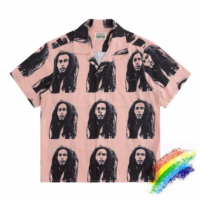 

Гавайская рубашка с принтом, для мужчин и женщин