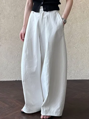 Женские широкие брюки Sherhure из хлопка