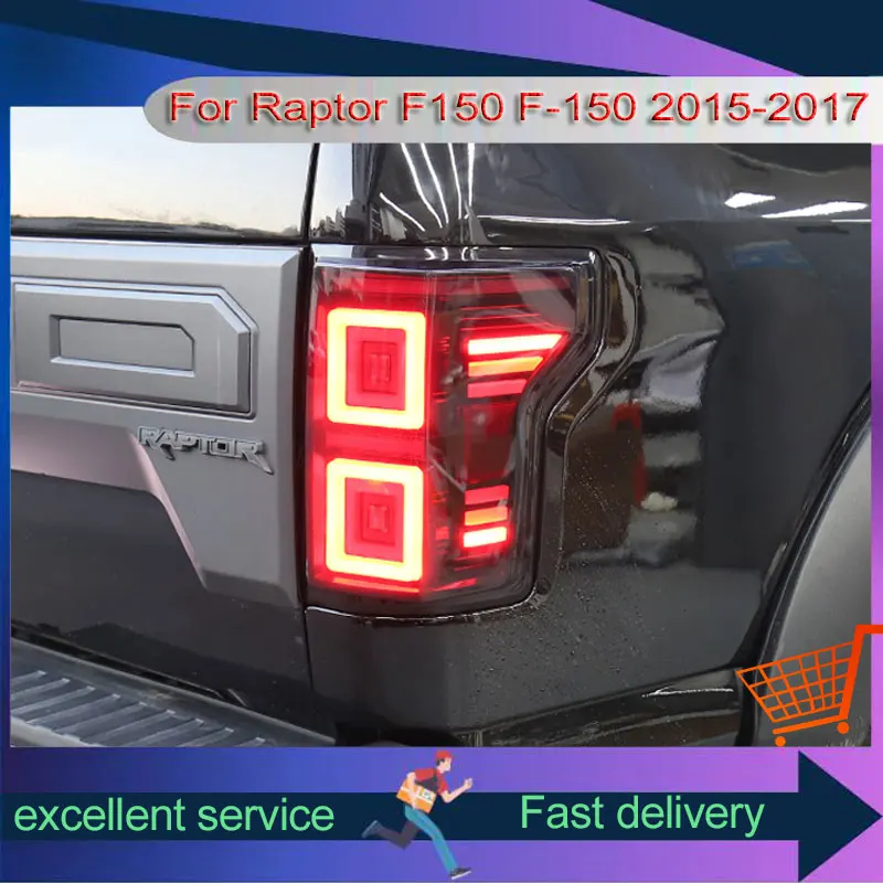 Светодиодные задние фонари для Ford Raptor F150 F-150 2015-2017 модифицированный задний фонарь