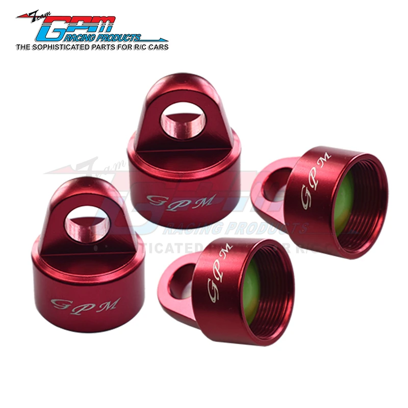 Алюминиевый Шок фотоаксессуары для Traxxas 1/8 4WD кувалда Монстр rc детали игрушек |