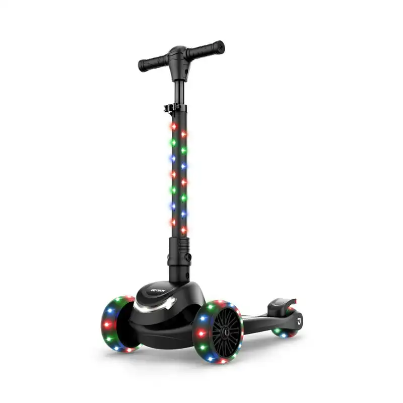 

Jupiter Mini 3 Wheel Scooter , for Ages 3+, LED Light-up Wheels and Stem, Height Adjustable, Unisex Citycoco accessories M fold