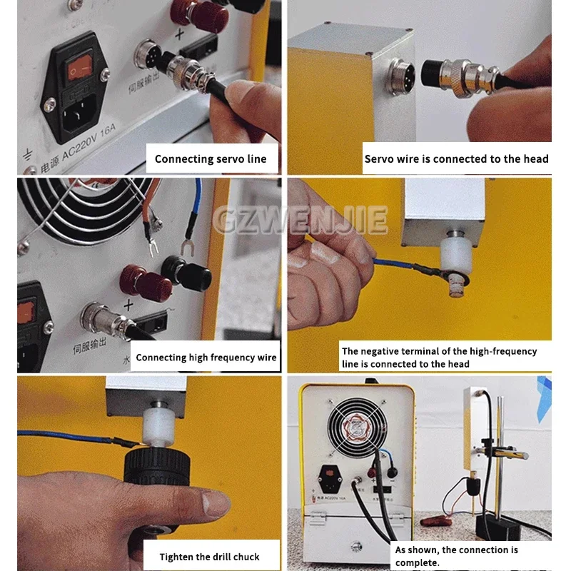 Перфоратор Портативный разрушающий метчик Винтовая дрель Электромеханический