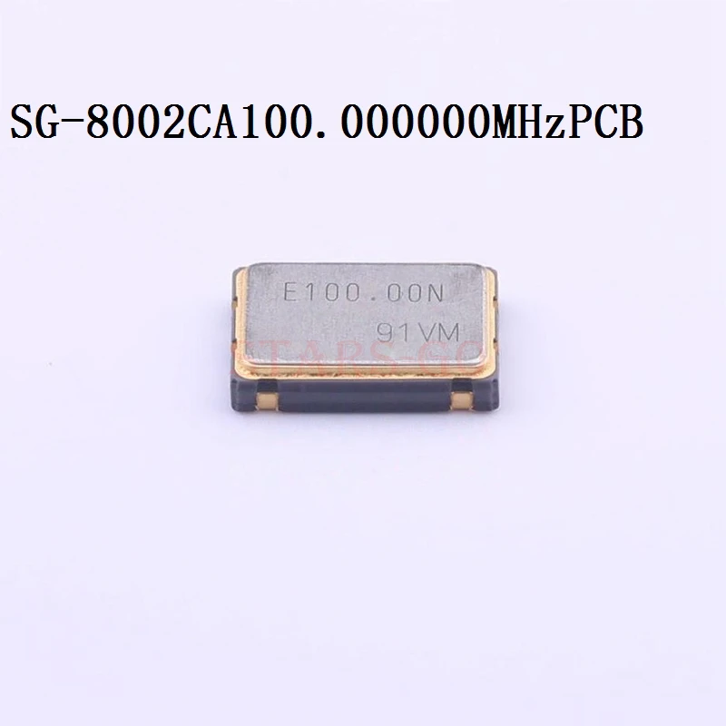 10PCS/100PCS 100MHz 7050 4P SMD 3.3V ±50ppm OE -20~~+70℃ SG-8002CA 100.000000MHz PCB Pre-programmed Oscillators