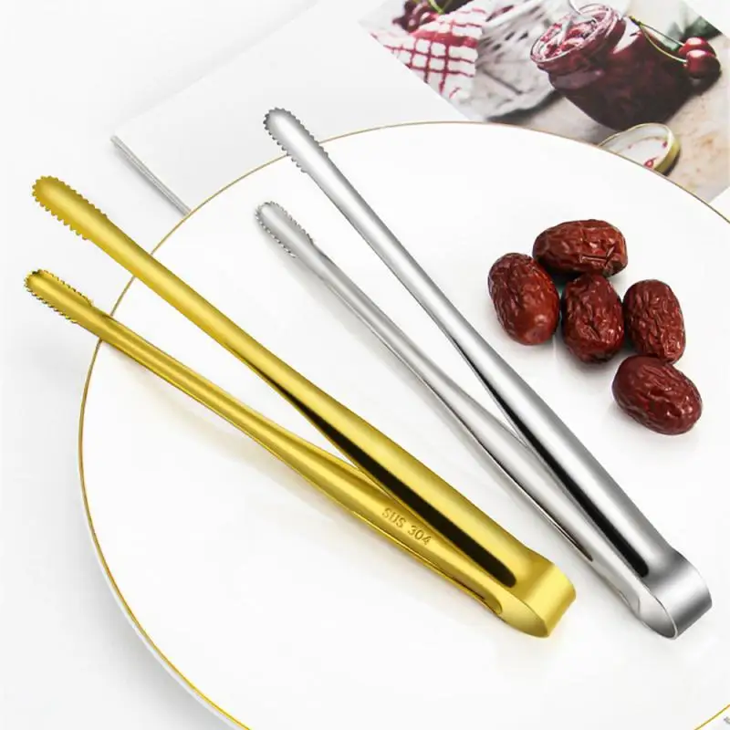 

Stainless Steel BBQ Tools Grill Pliers Food Tongs BBQ Steak Tongs Bread Tongs Cookware Party Non-Slip Kitchen Gadgets Kitchen