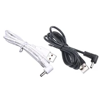 usb to dc 3 5mm x 1 35mm 2a max dc right angle jack power cable usb led strip lights flashlight charging cord