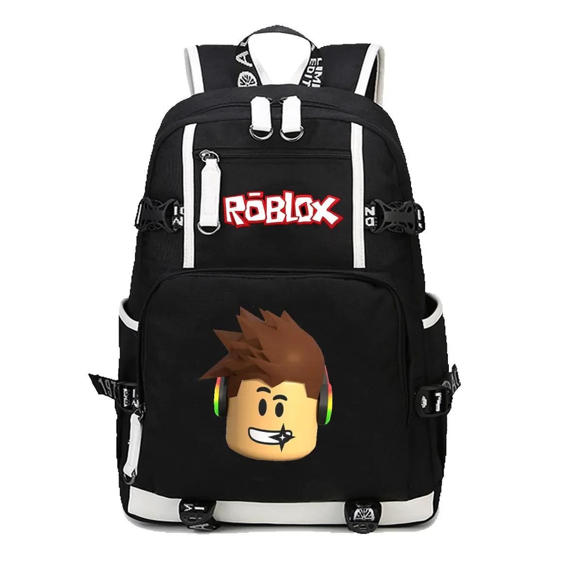 Рюкзак ROBLOX для мужчин и женщин повседневный Молодежный дизайнерский школьный