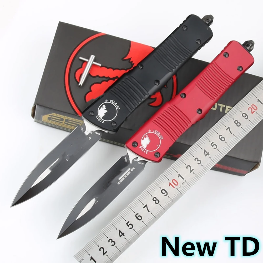 Combat TD MT2021 Aluminium Handle D2 Steel Blade Survival EDC Camping Fruit Vegetable Kitchenware Kitchen Tool Key Utility Knife