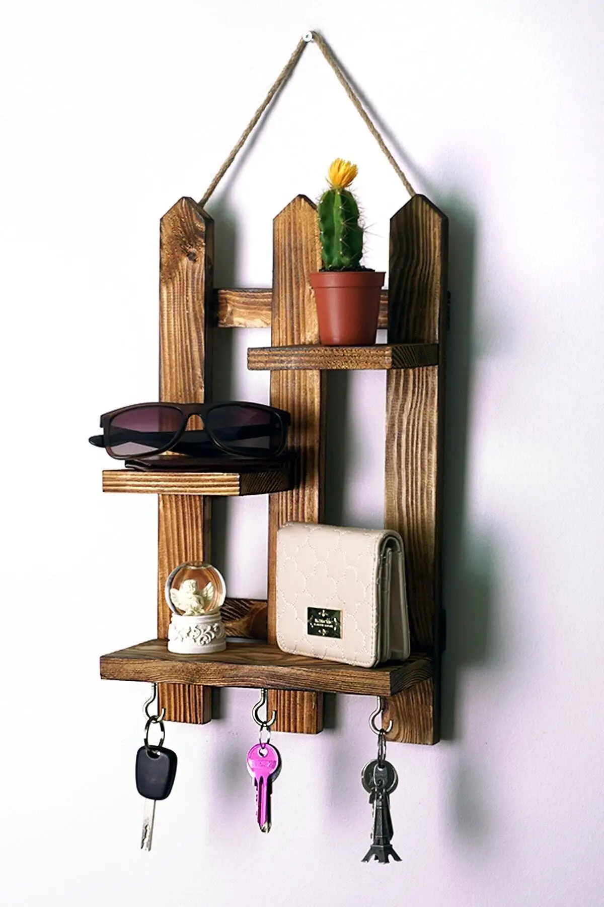 2 шт. ручной работы из соснового дерева натуральные декоративные стены забор