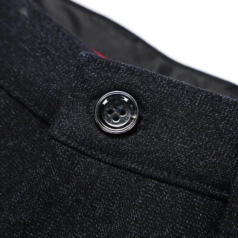 Мужские повседневные брюки на осень/зиму флисовой подкладке толстые эластичные