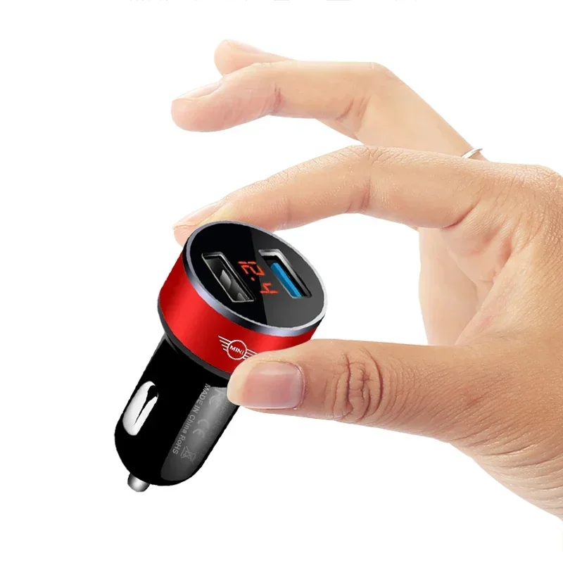 Автомобильное зарядное устройство USB Type-C адаптер для быстрой зарядки