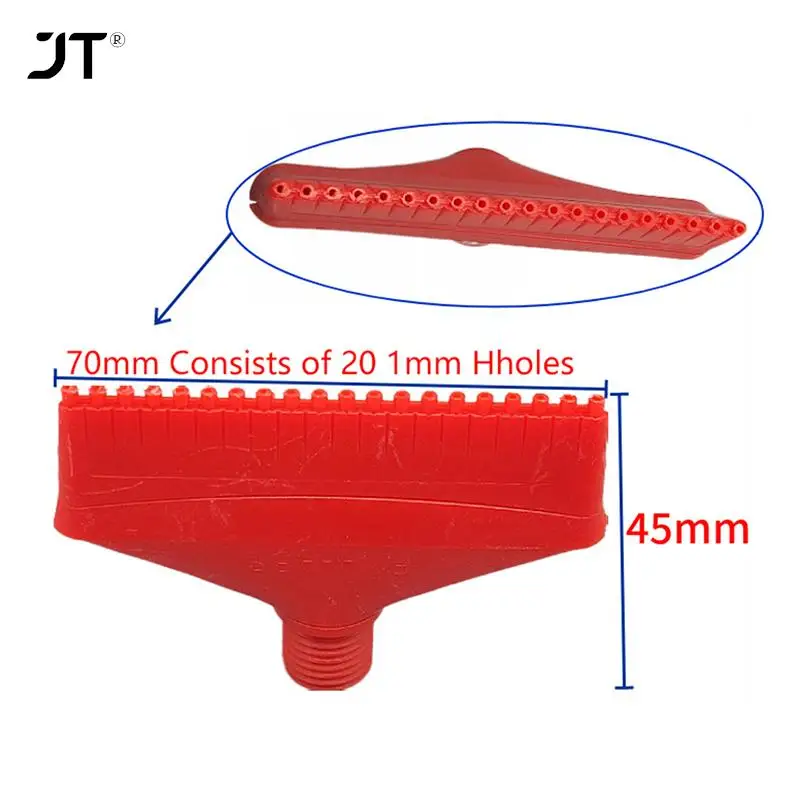 1pc Plastic Blowing Nozzle For Dust Removal  Cooling/Sprayin