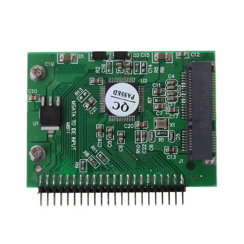 

2,5-дюймовый адаптер IDE-MSATA, 44-контактный адаптер IDE HDD для ноутбука, жесткий диск MSATA, преобразование жесткого диска в