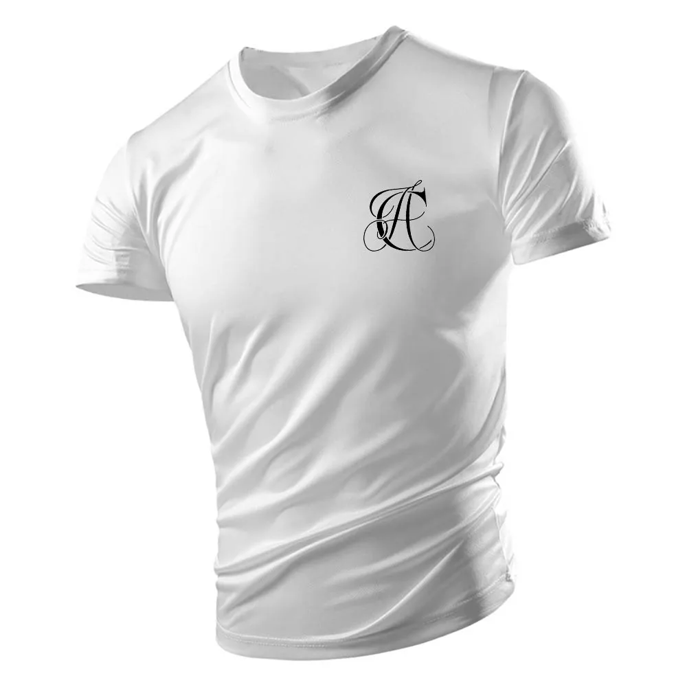 

Four Seasons 2d Fun Print Adult Men'S Short Sleeve T-Shirt Top Sport Style Lightweight And Breathable Casual Daily Oversize
