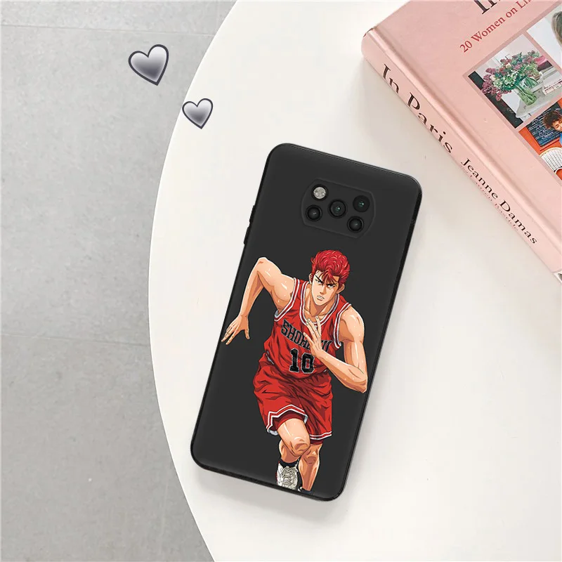 Чехол для телефона Xiaomi POCO X5 M3 M4 M5S C40 C50 C51 F3 F4 F5 X4 X3 F1 14 Pro Slam Dunk мультяшный Redmi A3X