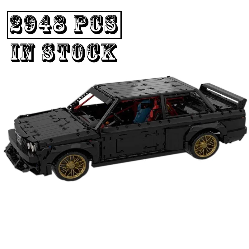 

NEW 1:8 Scale M3 E30 MOC-126929 technologys Building Block Remote Control Sports Car Assembly Toys Model Boy's Birthday Gifts