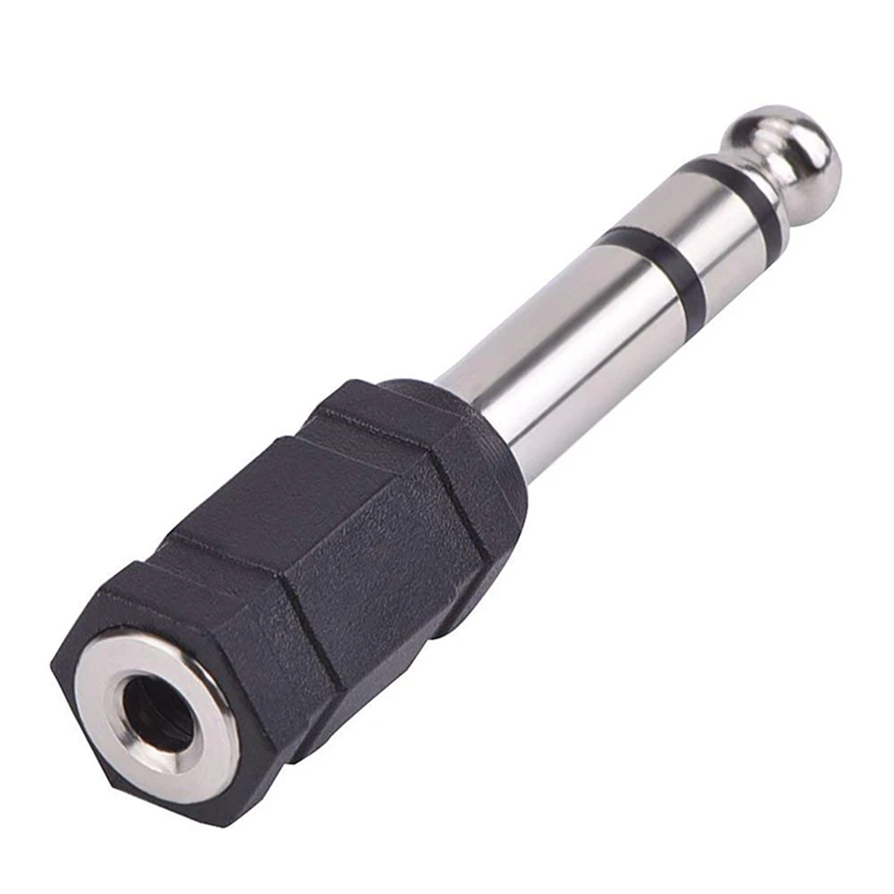

3.5mm Female To 6.35mm Male Stereo Headphone Audio Adaptor Microphone Connector Converter Audio Head Microphone Earphone Adapter