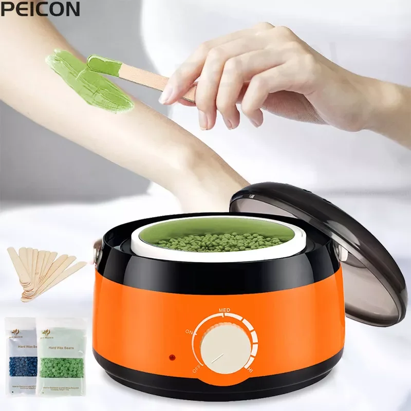 

Wax Heater Depilation Wax Melter Dipping Pot Warmer Hair Removal Machine Waxing Kit For Women SPA Paraffin Wax Depilatory Heater