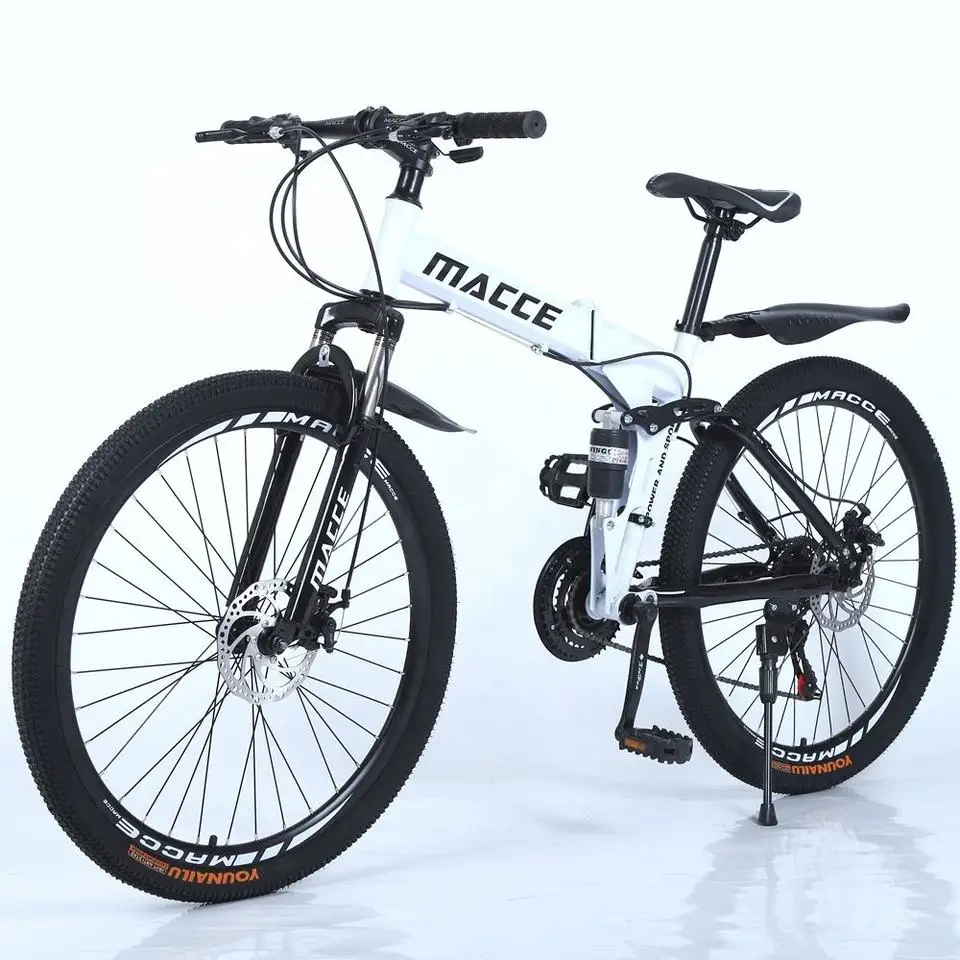 

24/26 Folding mountain bike Easy to carry for outdoor riding 21/24 Speed Mountain Bicycle