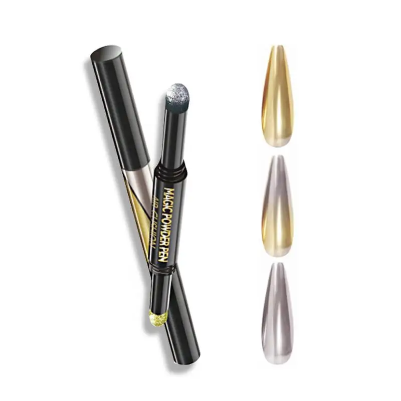 

Nail Art Nail Glitter Pen Pigment Powder Nail Glitters Pencil Metallic Color For Women UV Gel Polishing Nails Accessories 2023