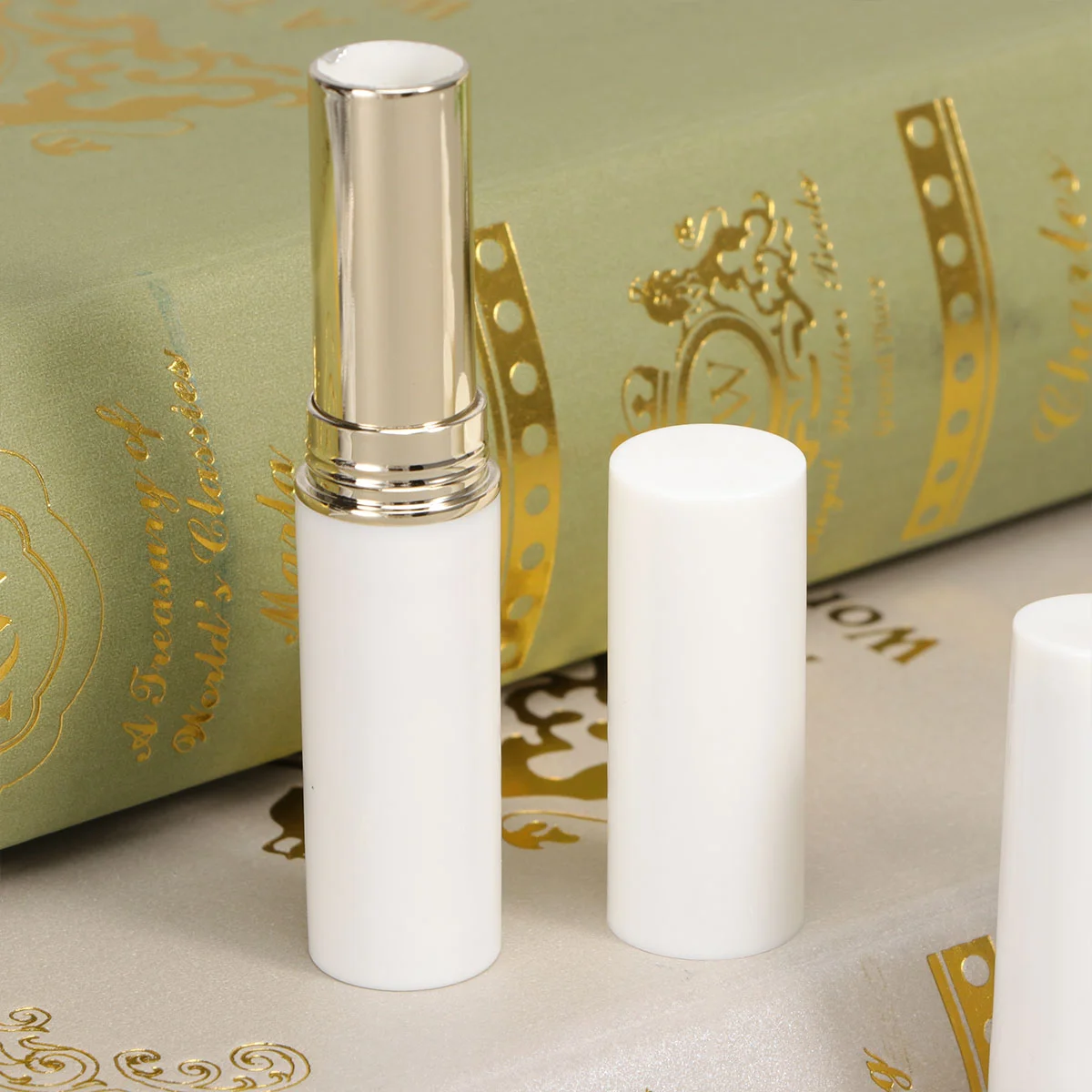 

Lip Balm Storage Container Empty Containers Bottle Tubes Lipstick Tube
