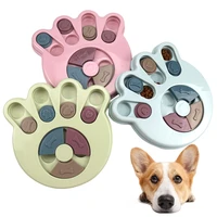 dog cat food toy turntable dog slow eating bowl training improve intelligence pet puzzle toy interactive feeder dog cat supplies