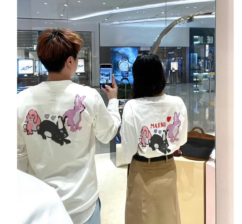 

Simplicity M Graffiti Letter Short Sleeve Top Tee Summer New T Shirt High Quality Cotton Fashion Women Clothing