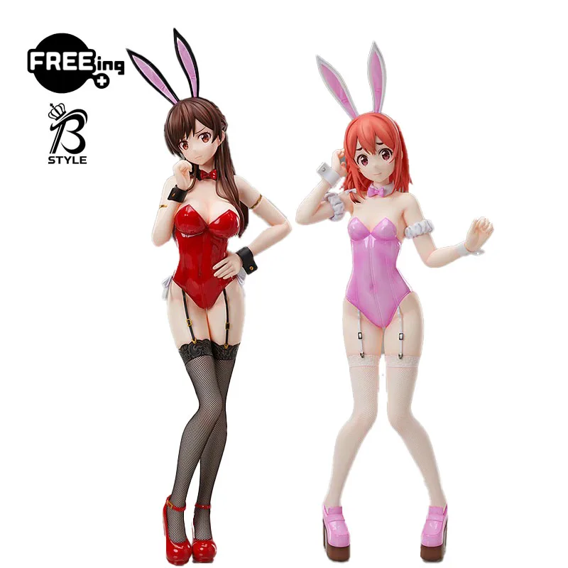 

Stock Original Genuine FREEing B Style Sakurasawa SumiI Ichinose Chizuru Bunny Girl 1/4 45CM PVC Action Anime Figure Model Toys