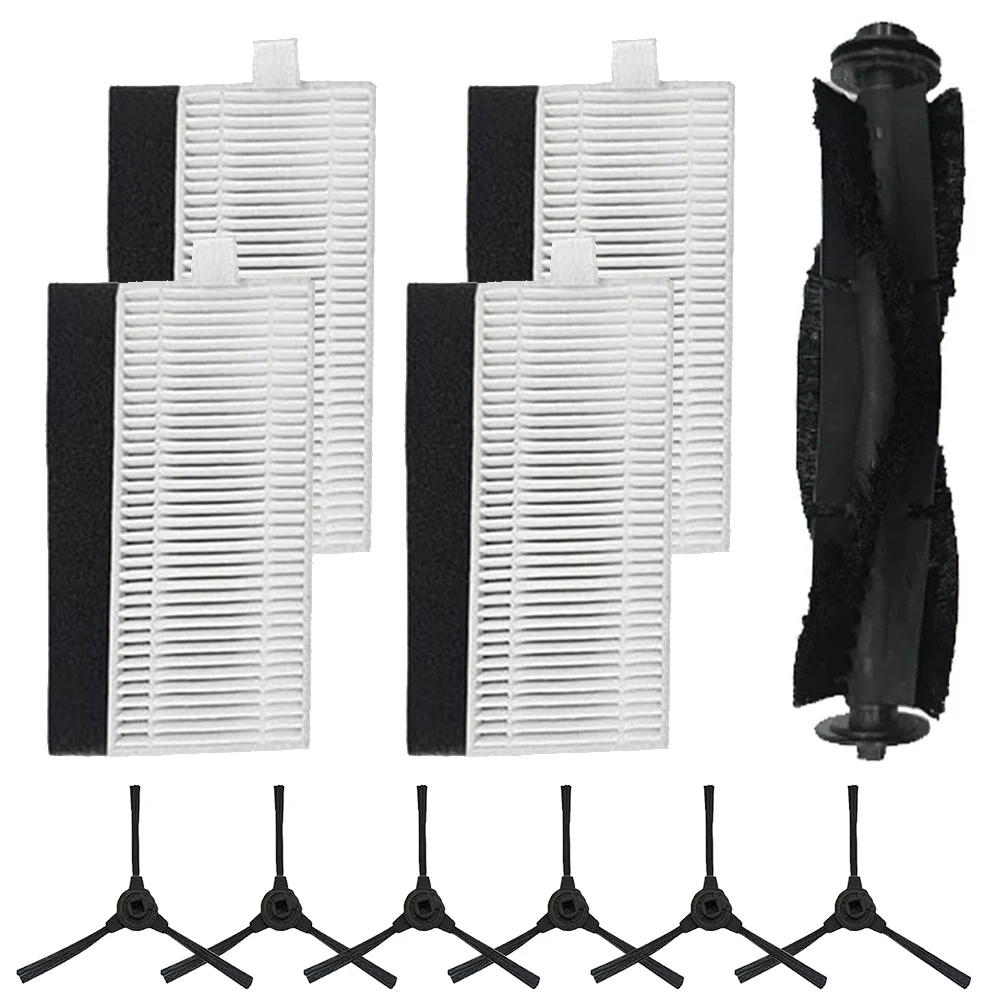 11 шт. комплект фильтров основной щетки и боковой для IHome AutoVac Nova Orbita Eclipse Luna IHRVS1