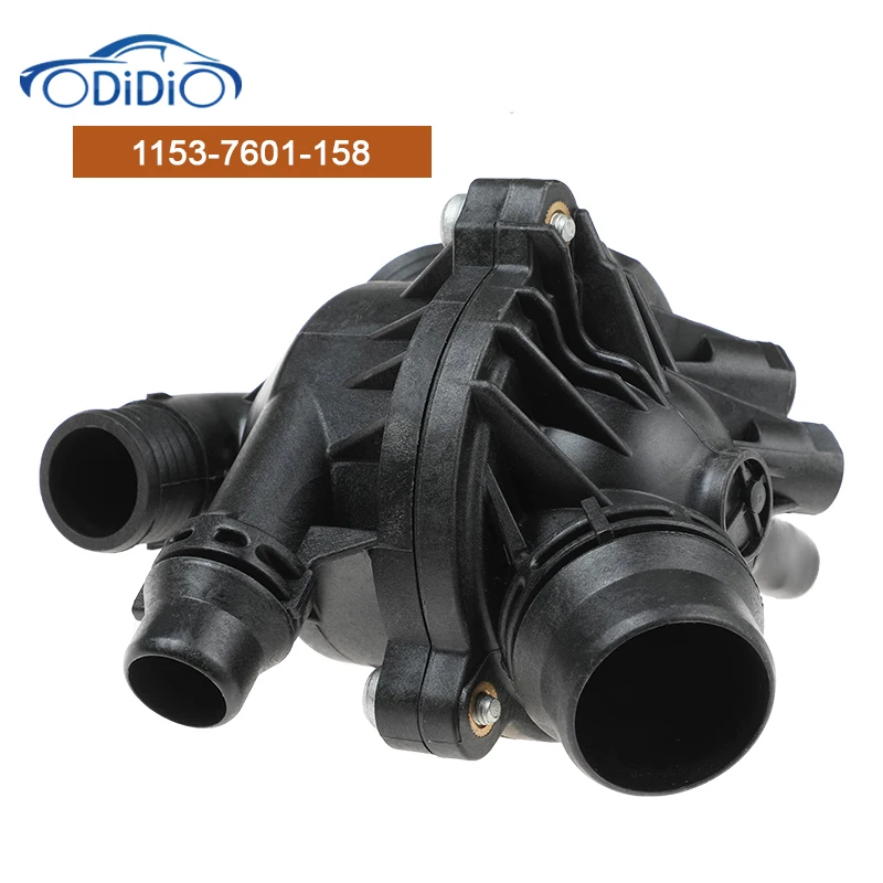

11537601158 Engine Cooling Thermostat Housing Assembly For BMW 1 3 X5 X6 E70 E71 E72 E82 E88 E90 E91 E92 135i 1153-7601-158