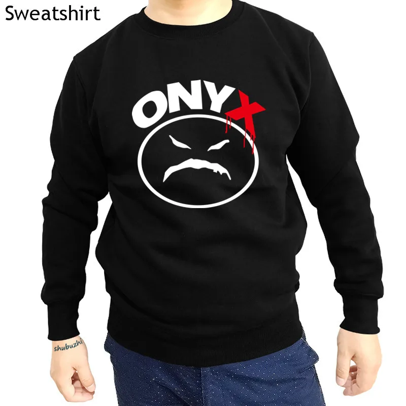 

New ONYX Bacdafucup Rap Hip Hop Music Men's Black sweatshirt Cartoon hoodies men Unisex New Fashion hoody euro size