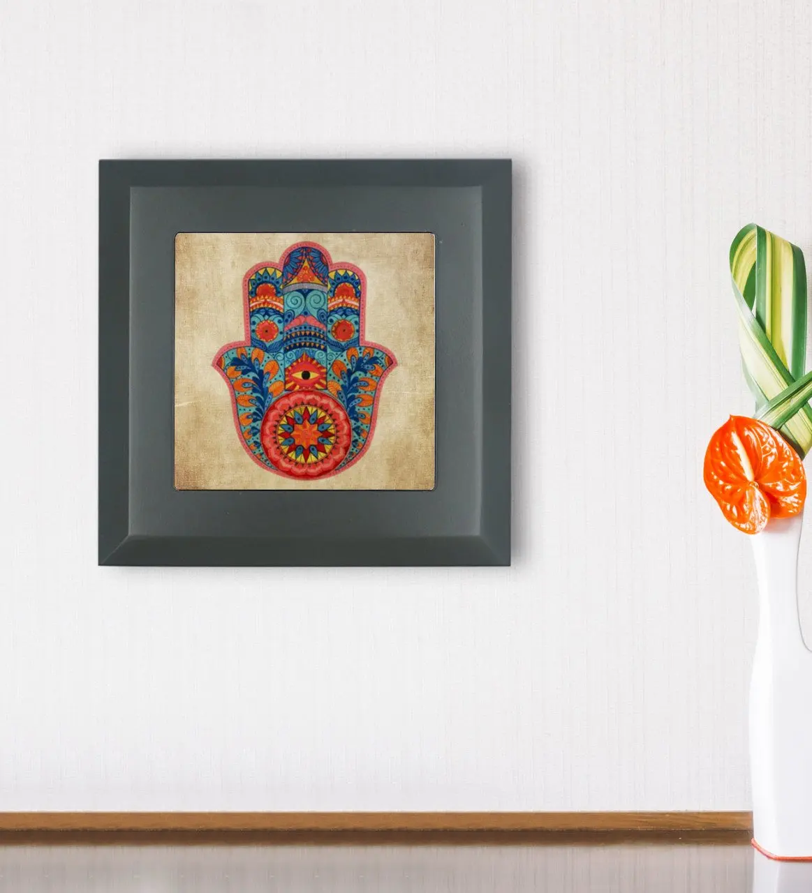 

BK подарок, ручной дизайн, деревянная рамка, каменная стена