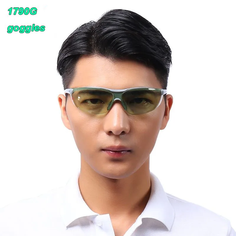 Очки 1790 г, оригинальные защитные очки для безопасности, светло-зеленые модные спортивные защитные очки для езды на велосипеде