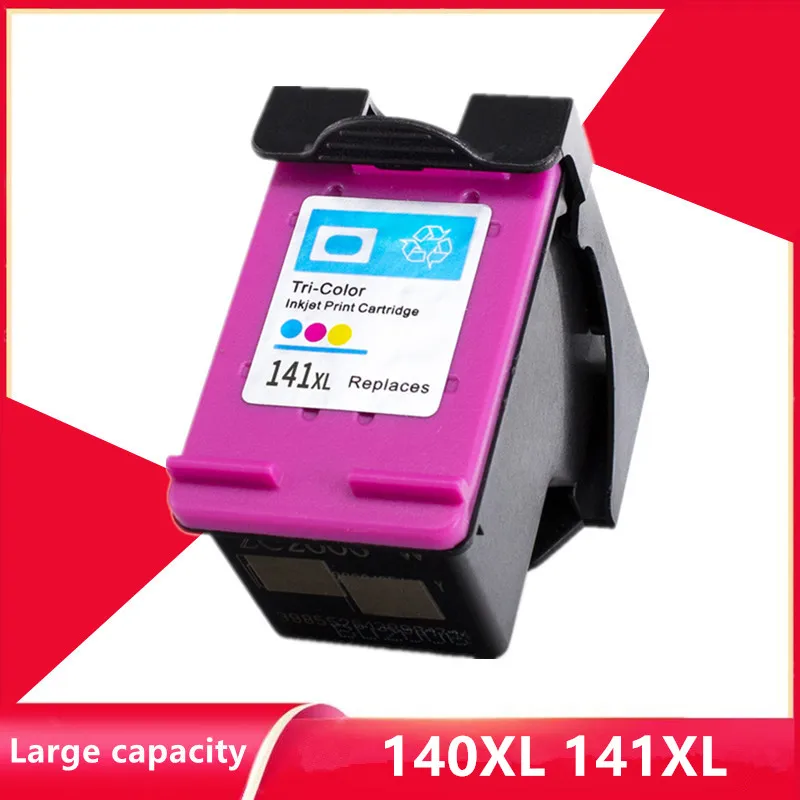 

Compatible 140XL 141XL Ink Cartridge Replacement for HP 140 141 Photosmart C4283 C4583 C4483 C5283 D5363 Deskjet D4263 printer