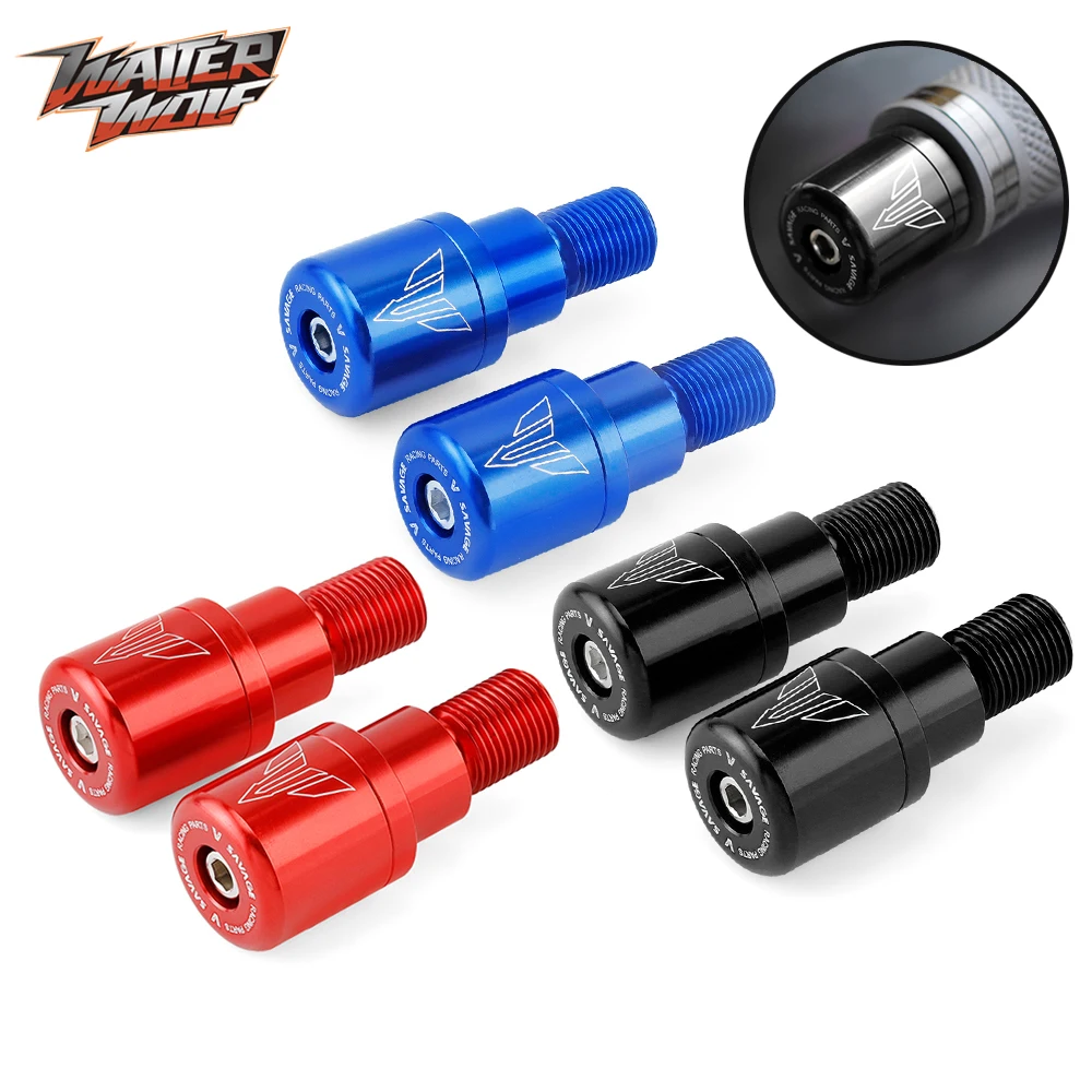 

MT07 Motorcycle Handlebar Grips Handle Bar Cap End Plugs For YAMAHA MT 09 10 125 XSR 900 700 XMAX 250 TMAX 530 FZR600 FZ6 TDM900