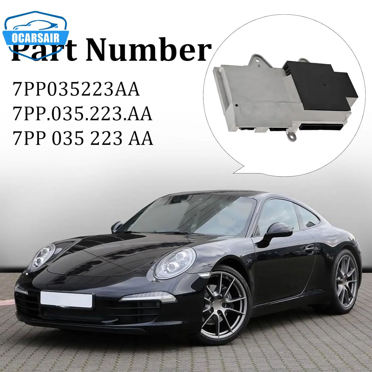 7ПП 035223 Усилитель AA подходит для Porsche 911 Boxster Cayenne Cayman Macan Panamera 2009-2016 гг. 2 7 л/3 4 6 л/2 9 8