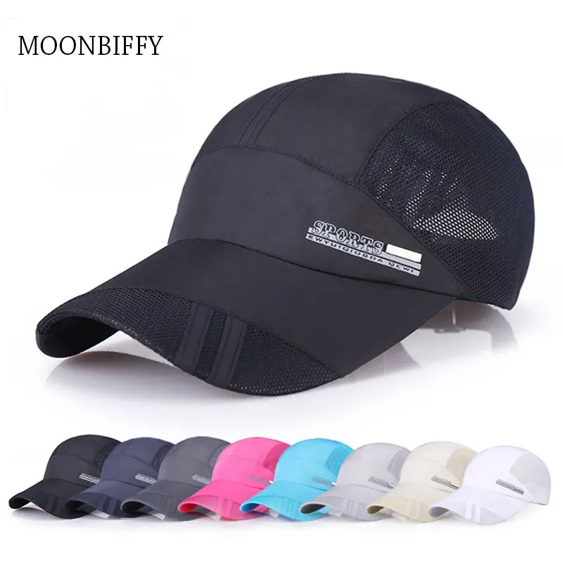 

Кепка мужская сетчатая, регулируемая бейсболка, спортивная шапка для бега и занятий на открытом воздухе, воздухопроницаемая, быстросохнуща...